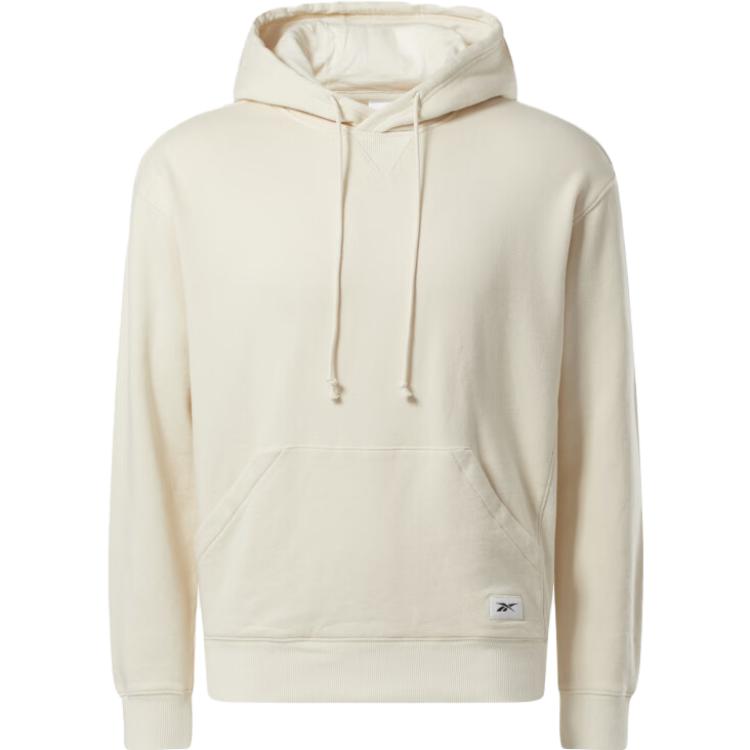 Reebok Unisex Off-White Loose Knit Loopback Hoodie HS9141