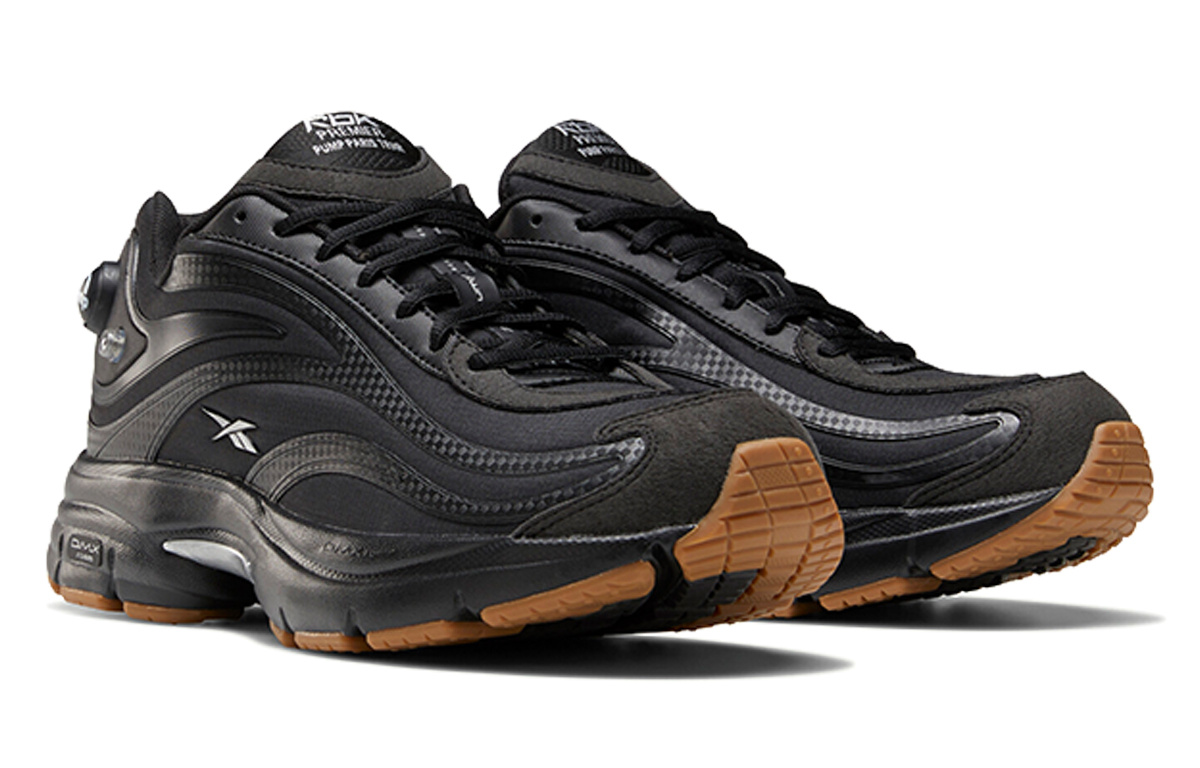 Lookbook Reebok Unisex Premier Pump Paris Laufschuhe Schwarz/Silber G58047