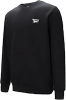 Reebok Unisex Pullover Sweatshirt Black GR8470 Reebok Unisex Pullover Sweatshirt Black GR8470