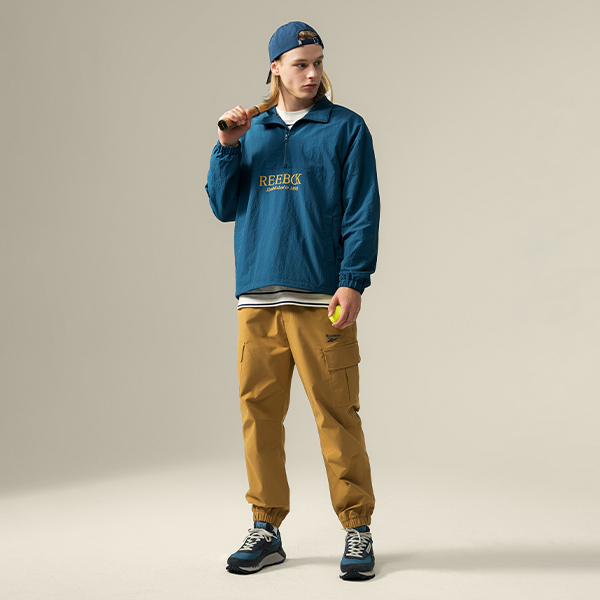 Shop 锐步男女款卫衣休闲服装军团蓝 24FRM311UGBA