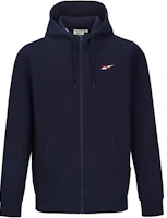 Reebok Unisex Pure Color Knit Hoodie Jacket in Navy Blue 24FRM121UGN2 Reebok Unisex Pure Color Knit Hoodie Jacket in Navy Blue 24FRM121UGN2