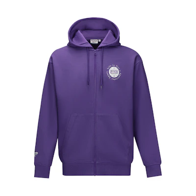 Reebok Unisex Purple Hoodie Jacket Casual Sportswear 24FRM115UGP4