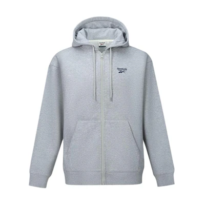 Reebok Unisex Retro Minimalist Lightweight Jacket Light Grey 24FRM113UGG3