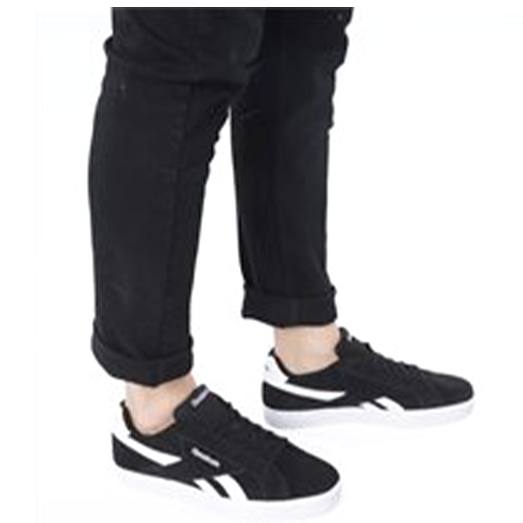 Sizing 锐步男女同款Royal Complete 3低帮运动鞋黑色版 DV6731