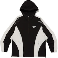 Reebok Vector Active Unisex Black Hooded Full-Zip Jacket REJU4EA33BK Reebok Vector Active Unisex Black Hooded Full-Zip Jacket REJU4EA33BK