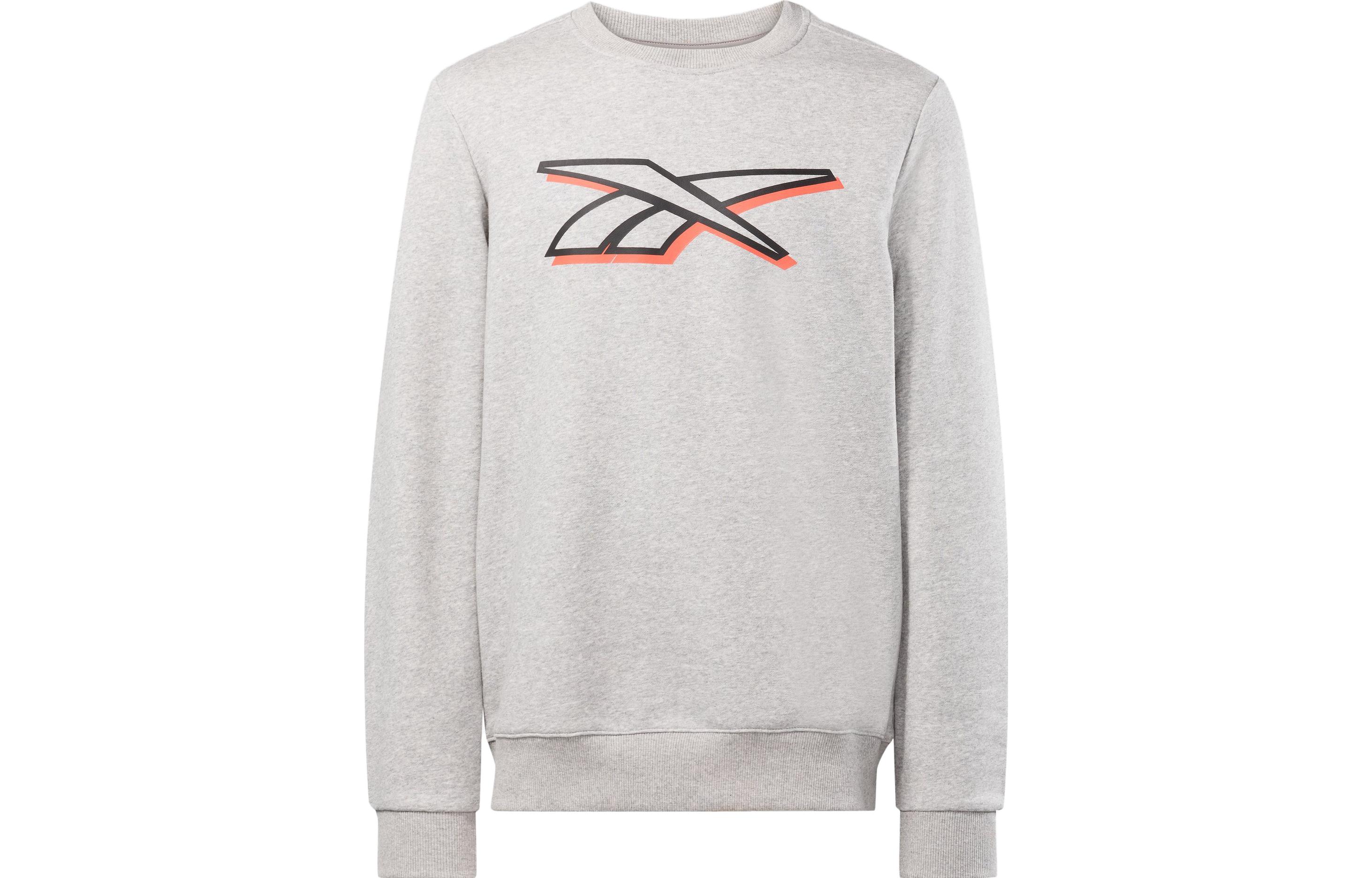 Reebok Vector Pack Identity Logo Crewneck Sweatshirt Grey - Casual Wear 100071366