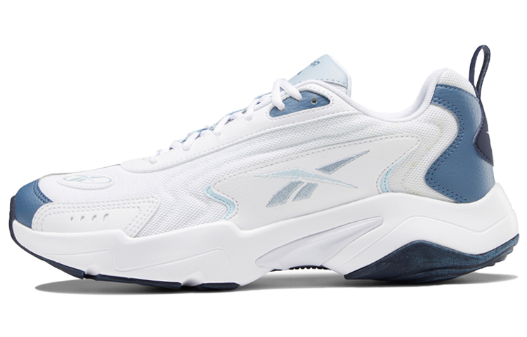 Buy Reebok 矢量跑者 耐磨 低幫 跑步鞋 男款 白藍