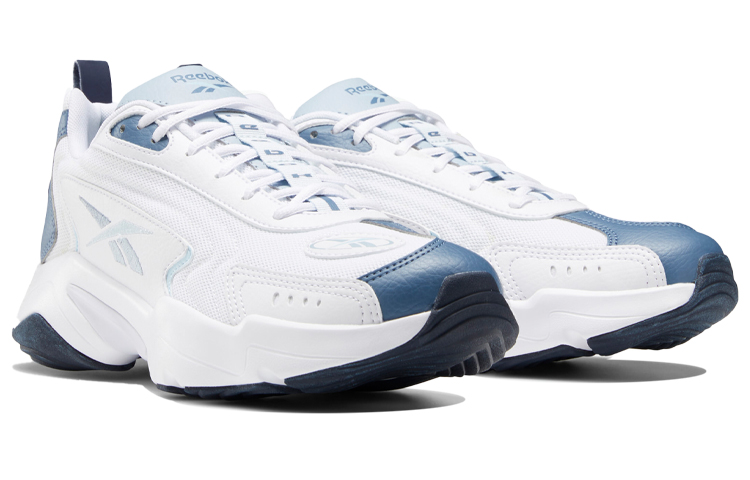 Lookbook Reebok 矢量跑者 耐磨 低幫 跑步鞋 男款 白藍