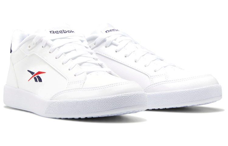 Lookbook Reebok Vector Smash 耐摩防滑平衡 低筒休閒板鞋 白藍紅