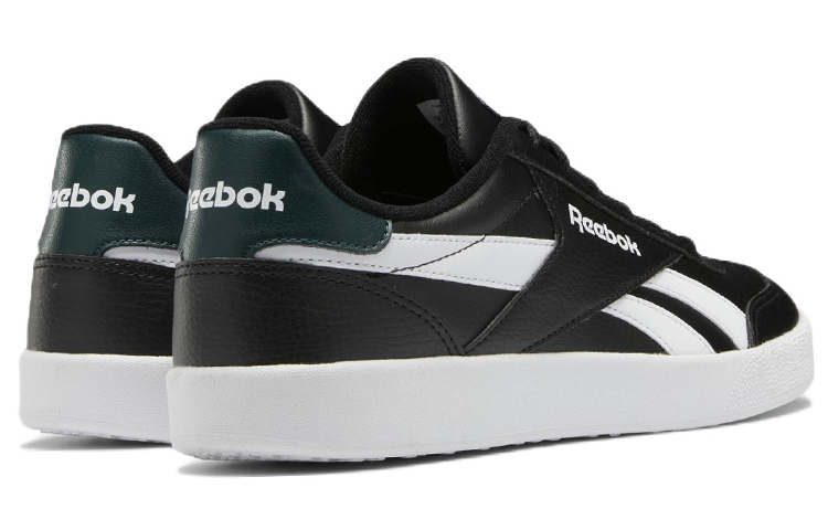 Shop Reebok Vector Smash Gemütliche Skateboarding-Schuhe Unisex Schwarz Weiß GZ4986