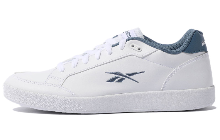 Reebok Vector Smash Low Top Casual Skate Shoes Unisex White Blue GW7756