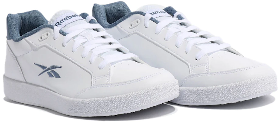 Reebok Vector Smash Sneakers Bassi Unisex Bianco Blu Skate Casual GW7756 Lookbook Reebok Vector Smash Sneakers Bassi Unisex Bianco Blu Skate Casual GW7756
