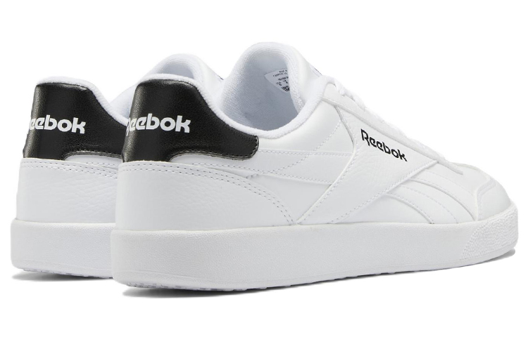 Shop Reebok Vector Smash Lage Sneakers Unisex Wit Zwart Skateboard Casual Schoenen GX8956