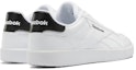 Shop Reebok Vector Smash Low Tops Casual Skateboarding Shoes Unisex White Black GX8956