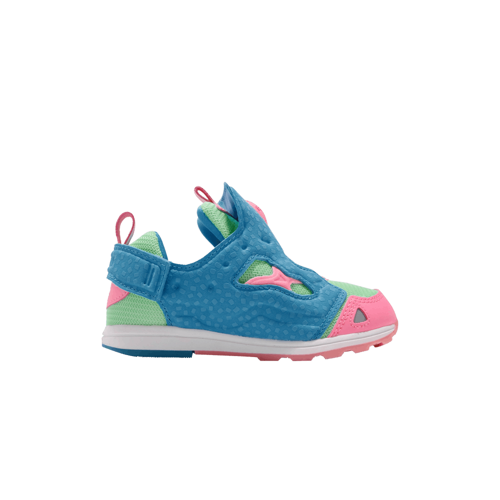 (Toddler) Reebok Versa Pump Fury SYN 'Blue Green Pink' BD2377