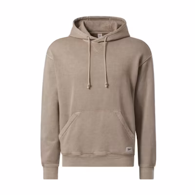Reebok Vintage Hoodie Unisex Casual Sportswear - Red Brown HT8195