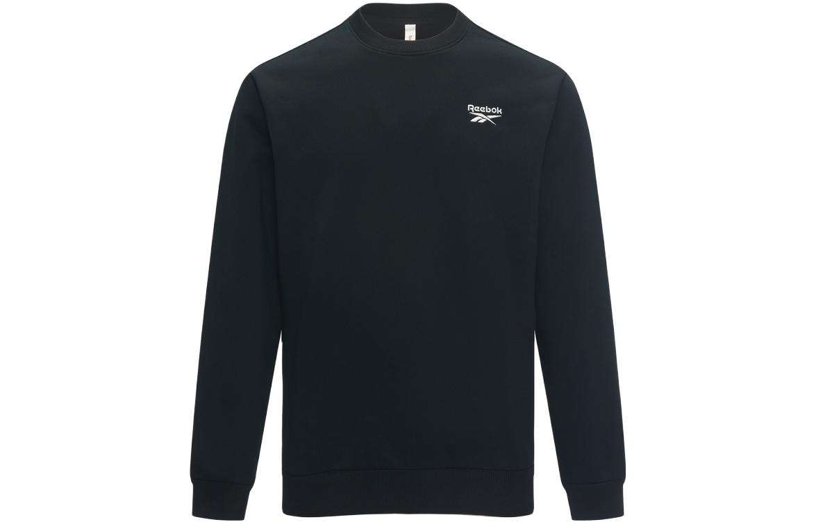 Reebok Vintage Letter Crewneck Sweatshirt Unisex - Black 23RMF303UGH0