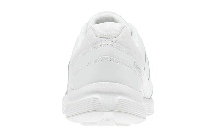 Shop Reebok Walk Ultra 6 DMX Max 4E 簡約休閒 純色低幫跑步鞋 白色