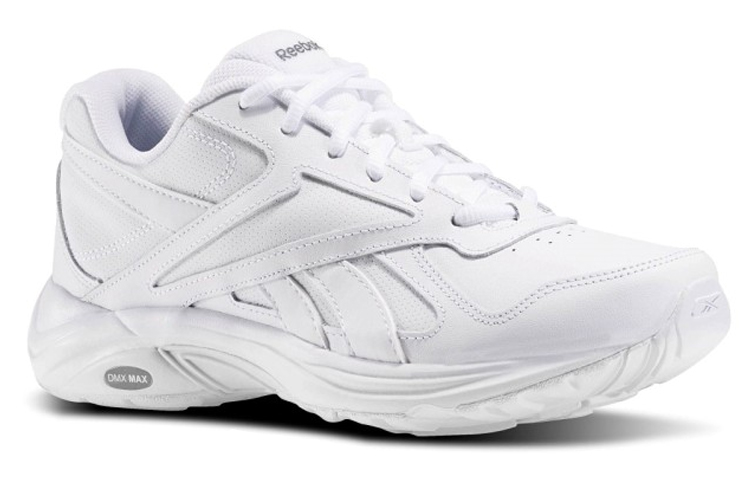 Lookbook Reebok Walk Ultra V Dmx Max 耐磨防滑減震 低筒跑步鞋 白