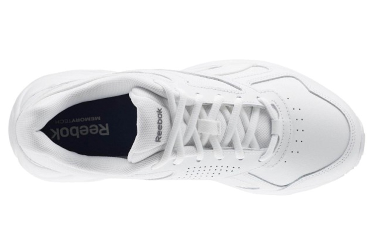 Shop Reebok Walk Ultra V Dmx Max 耐磨防滑減震 低筒跑步鞋 白