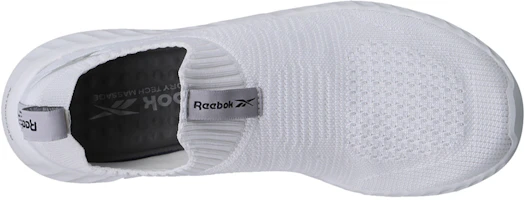 Shop Reebok 遛步瀚 灰白 跑步鞋