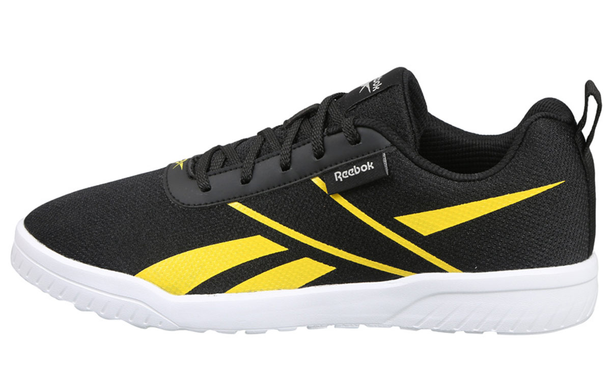 Reebok Walking Fusion Lux Shoes Black/Yellow EX4214