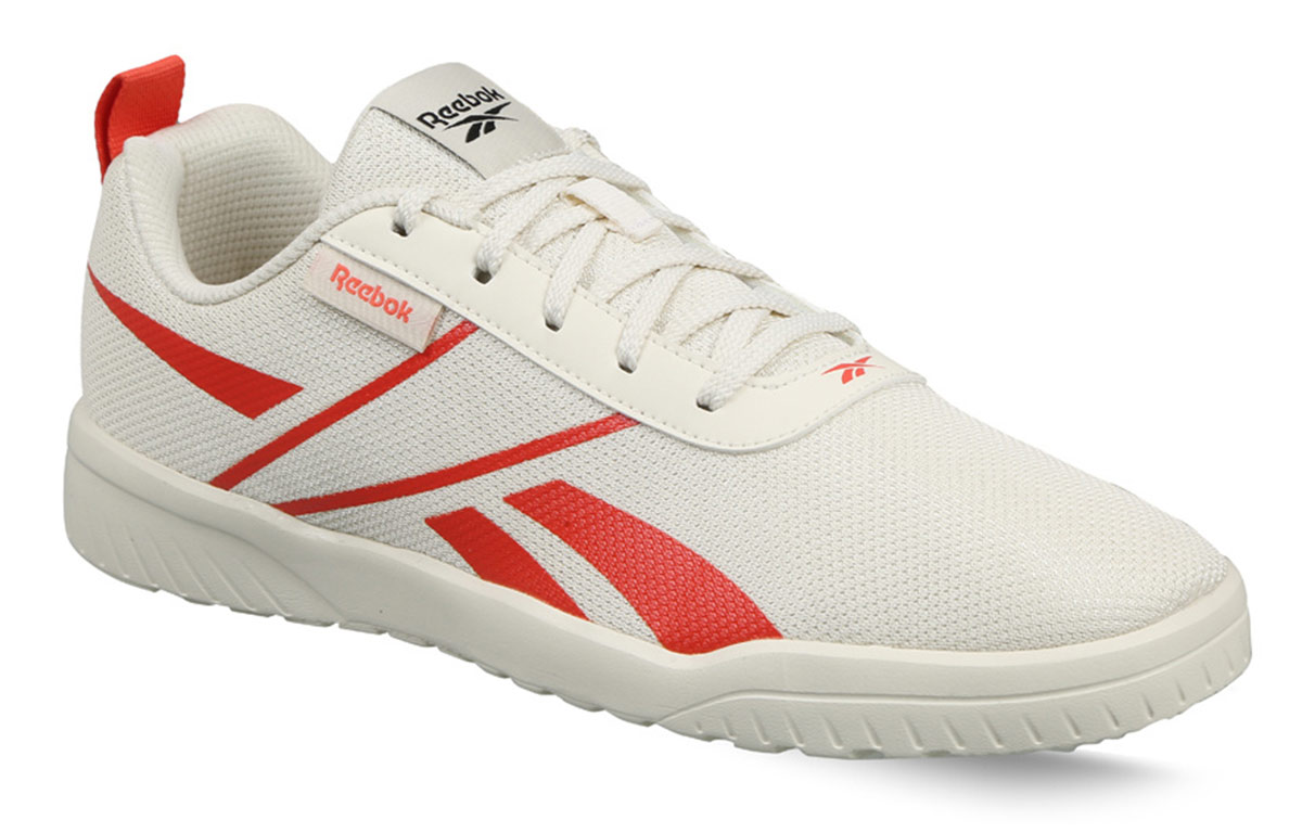 Lookbook Reebok Walking Fusion Lux Shoes White/Orange EX4215