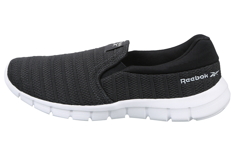 Reebok Walking Leap Slip-Ons 'Black' FW1022