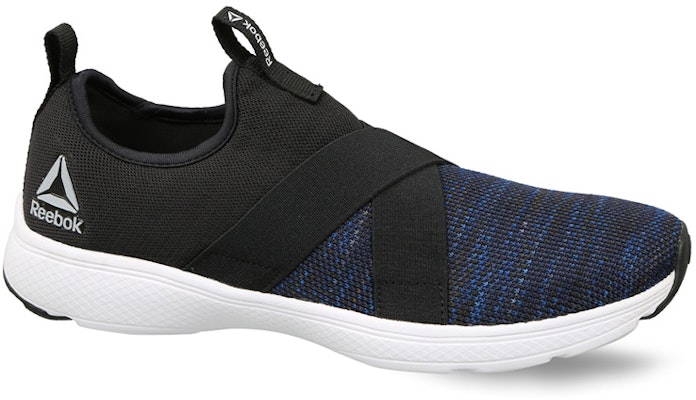 Reebok Walking Tread Leap Slip-On 'Black Blue' EG0079 Lookbook Reebok Walking Tread Leap Slip-On 'Black Blue' EG0079