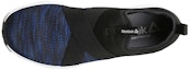 Shop Reebok Kasut Jalan Tread Leap Slip-On 'Hitam Biru' EG0079