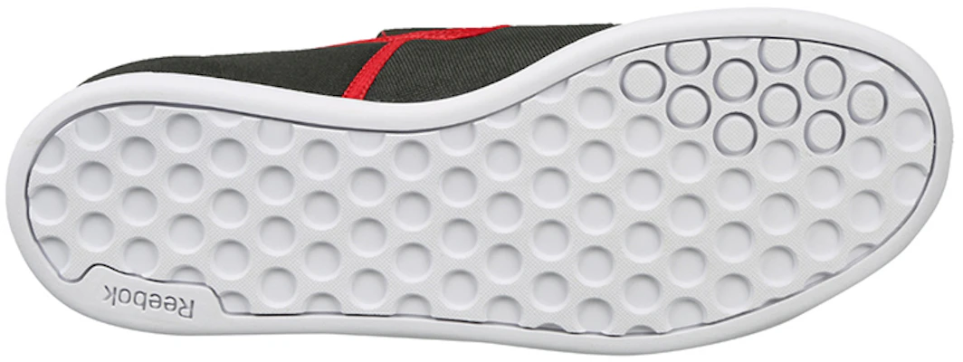 Reebok Walking Tread Smooth 2 LP Slip-Ons 'Negro Rojo' DV7956 Details for Reebok Walking Tread Smooth 2 LP Slip-Ons 'Negro Rojo' DV7956