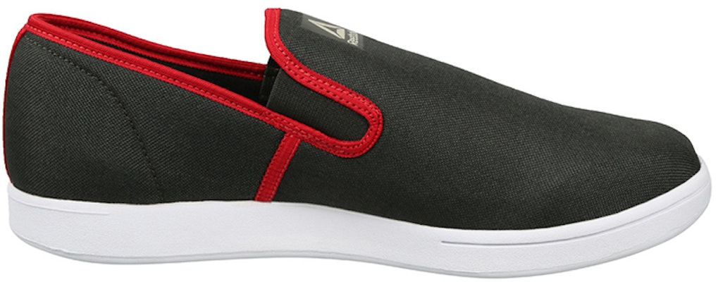 Reebok Walking Tread Smooth 2 Lp Slip-Ons 'Black Red' DV7956 Order Reebok Walking Tread Smooth 2 Lp Slip-Ons 'Black Red' DV7956