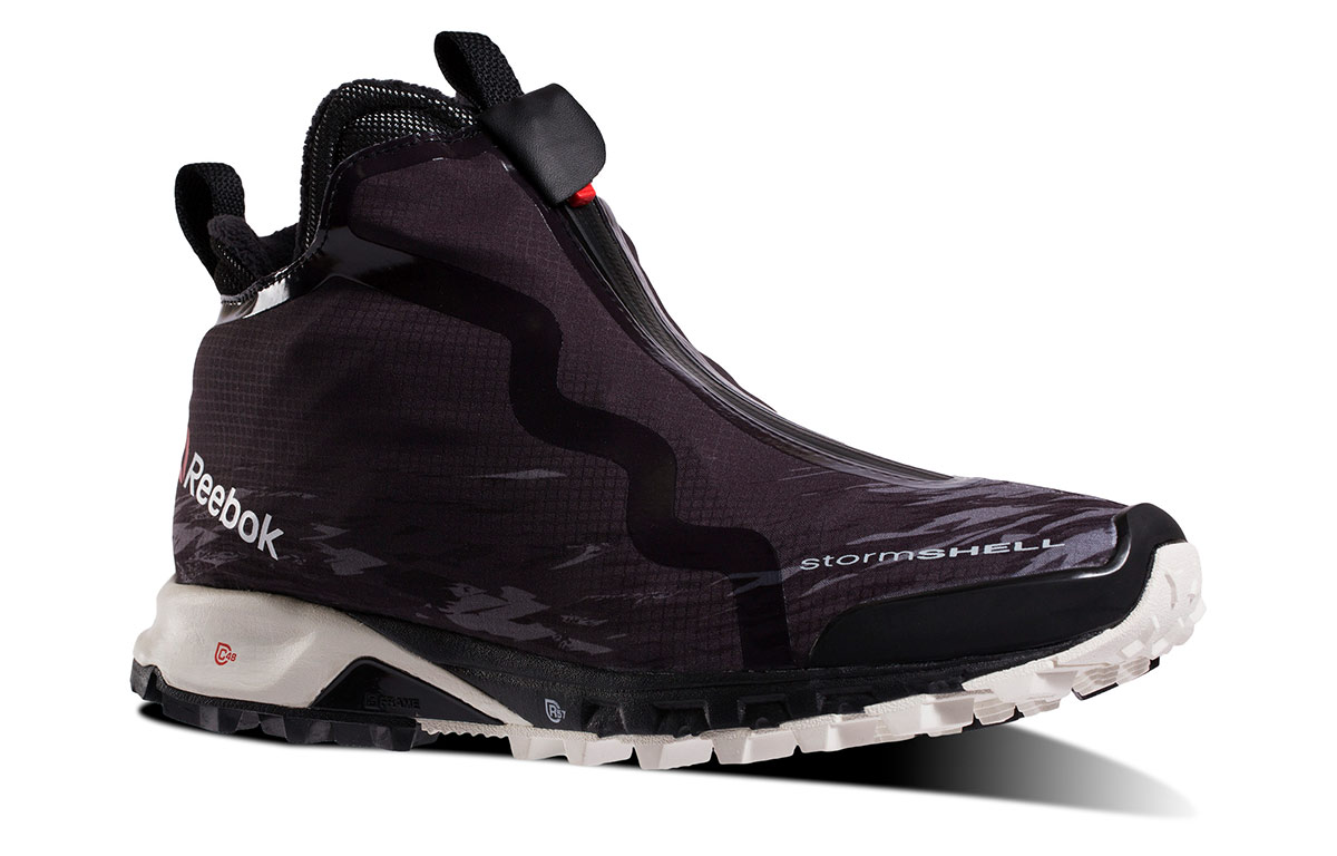 Reebok Warm & Tough Chill Mid 'Black Purple' 圖 2