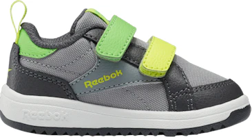 (Toddler) Reebok Weebok Clasp Low 'Grey Solar Acid Yellow' HR0582 (Toddler) Reebok Weebok Clasp Low 'Grey Solar Acid Yellow' HR0582