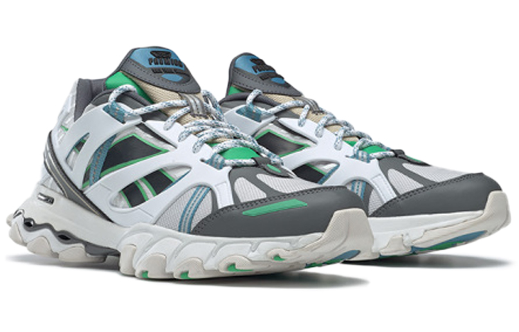 Lookbook Reebok Weiß DMX Trail Shadow Weiß/Grün FX4402