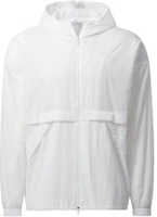 Reebok White Zip Hoodie Jacket with Back Print Unisex HN1545 Reebok White Zip Hoodie Jacket with Back Print Unisex HN1545