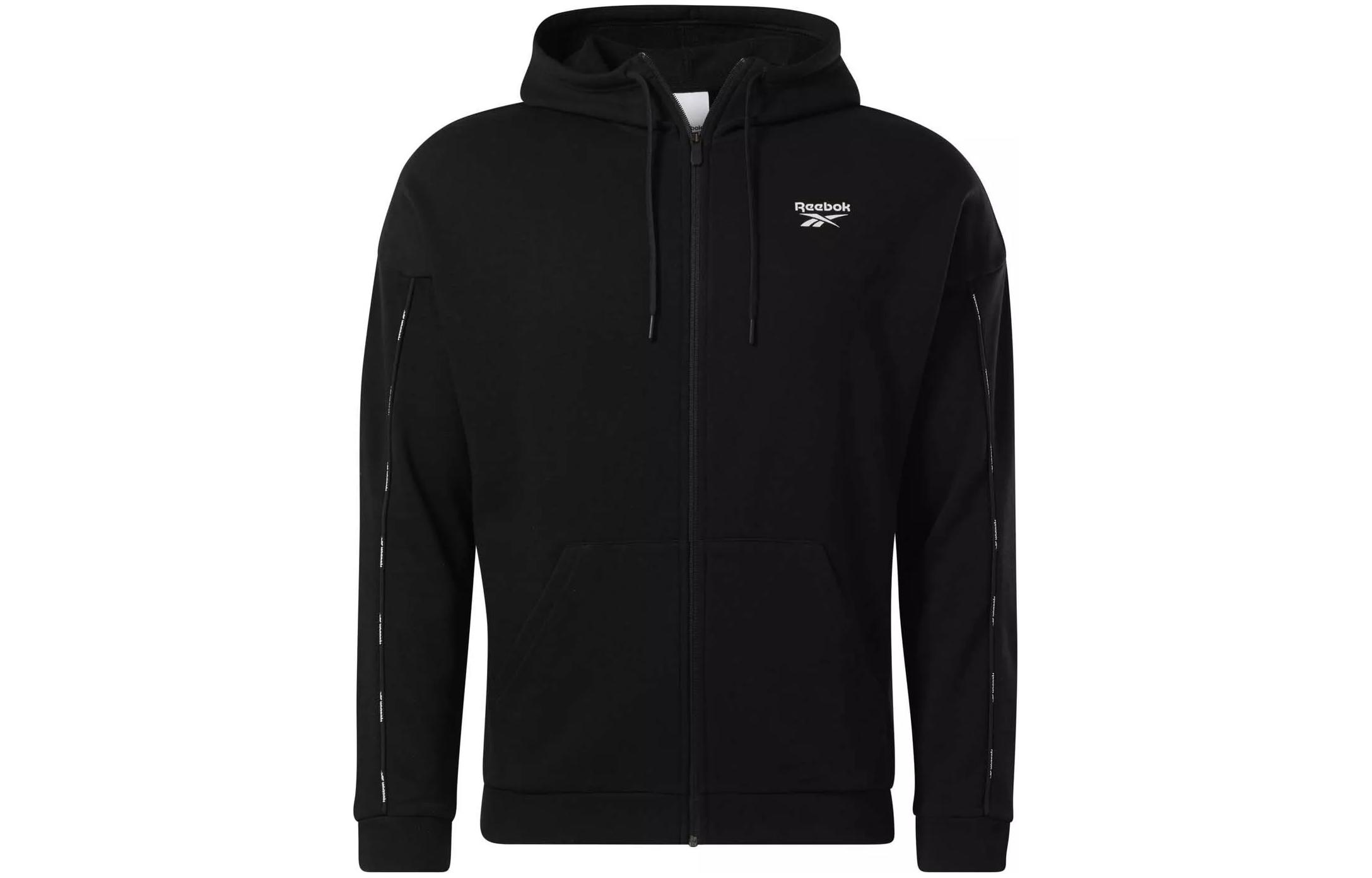 Reebok WOR Piping Full-Zip Hoodie Black HA1072