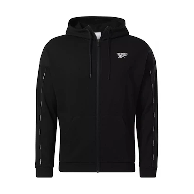 Reebok WOR Piping Full-Zip Hoodie Black HA1072