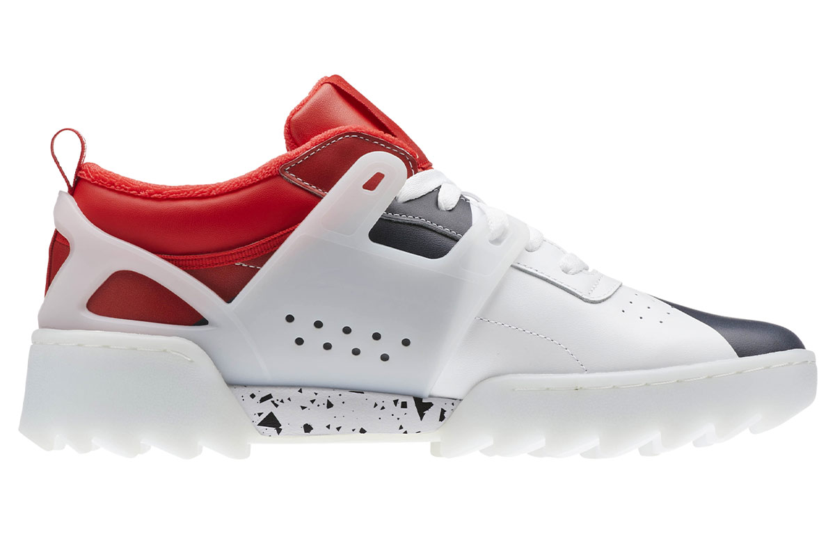 Lookbook Reebok Workout Advance Ripple ''Weiß Rot Marineblau'' CN4301