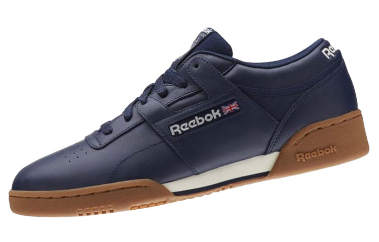 Lookbook Reebok Workout Clean Low ''Navy'' Sneakers Navy Blauw Lage Schoenen CN3521