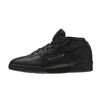 Reebok Workout Clean Mid 'Black'