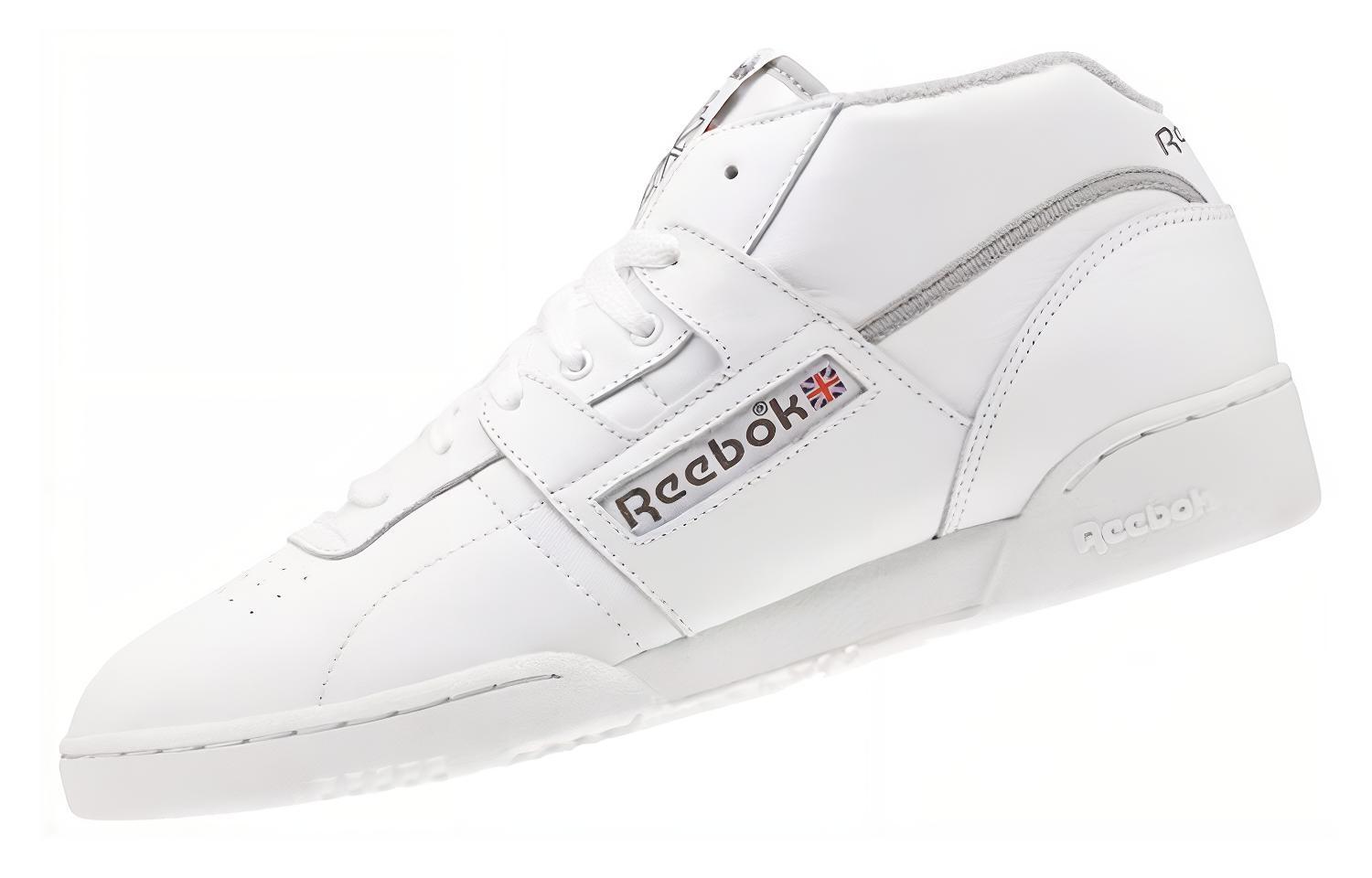 Lookbook Reebok Workout Clean Mid "Blanc" CN3639