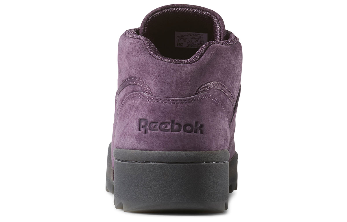 Shop リーボック ワークアウト クリーン ミッド リップル パープル DV4107