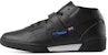 Reebok Workout Clean Mid Strap 'Black Blue' CN7408