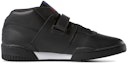 Order Reebok Workout Clean Mid Strap 'Black Blue' CN7408