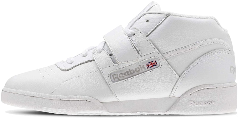 Reebok Workout Clean Mid Strap MU 'Putih' Sneakers CN3915 Buy Reebok Workout Clean Mid Strap MU 'Putih' Sneakers CN3915