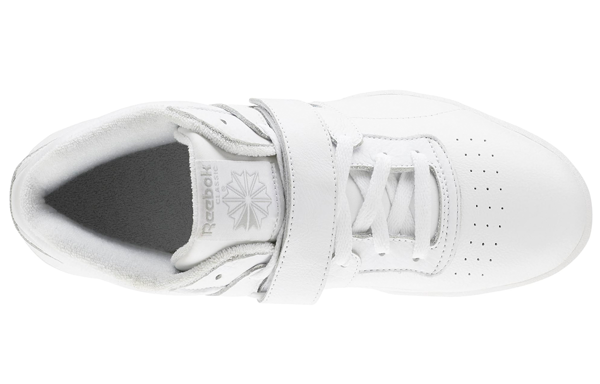 Shop Reebok Workout Clean Mid Strap MU 'Putih' Sneakers CN3915