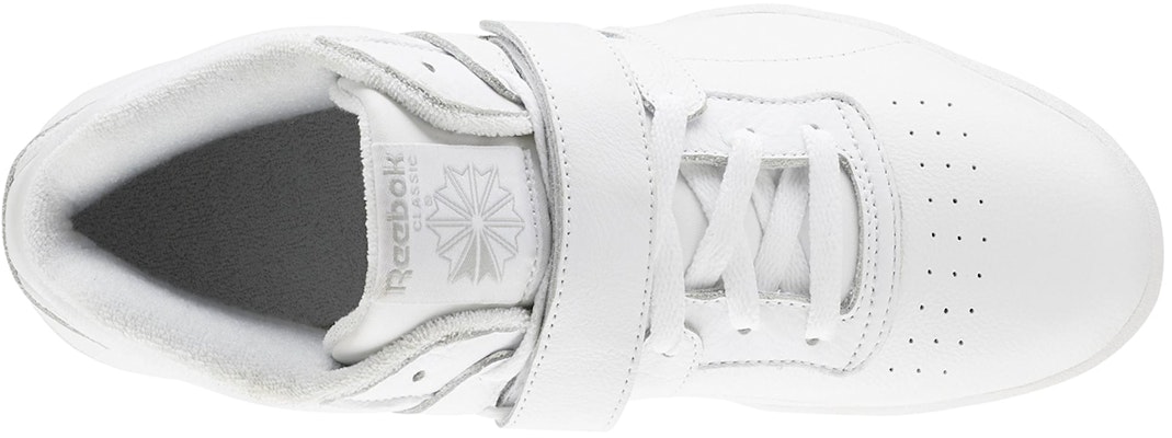 Reebok Workout Clean Mid Strap MU 'Putih' Sneakers CN3915 Shop Reebok Workout Clean Mid Strap MU 'Putih' Sneakers CN3915