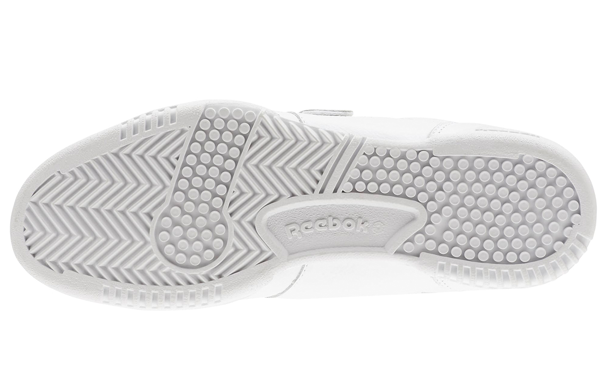 Details for Reebok Workout Clean Mid Strap MU 'Putih' Sneakers CN3915