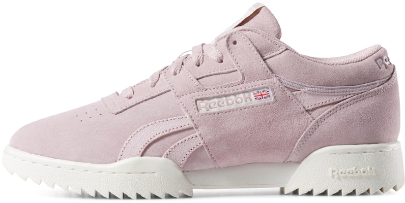 Reebok Workout Clean Ripple 低幫休閒板鞋 粉 Buy Reebok Workout Clean Ripple 低幫休閒板鞋 粉